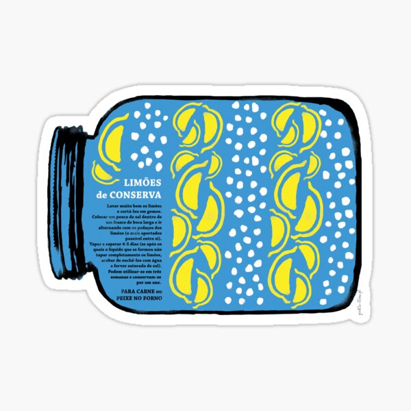 Limões de Conserva Sticker