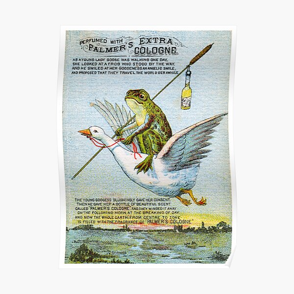 1890 Palmers Extra Cologne Poster