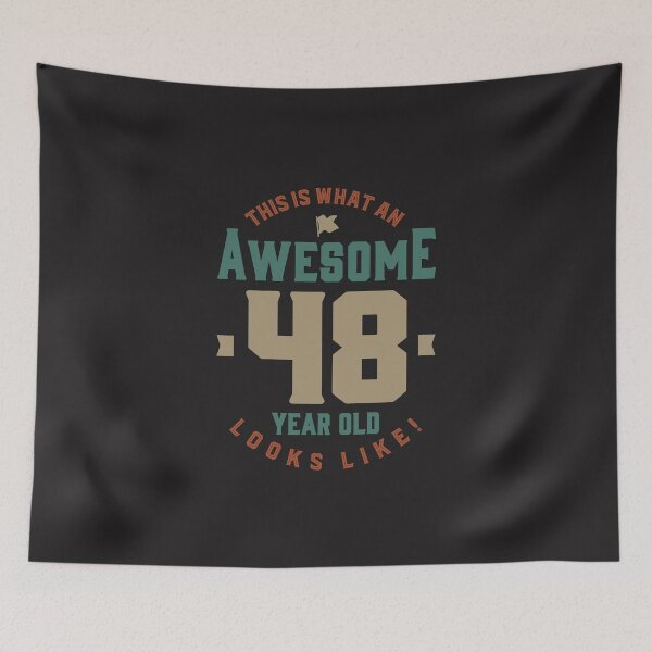 Item preview, Awesome 48 Year Old designed and sold by cidolopez.