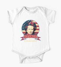 Thatcher For President One Piece - Short Sleeve
