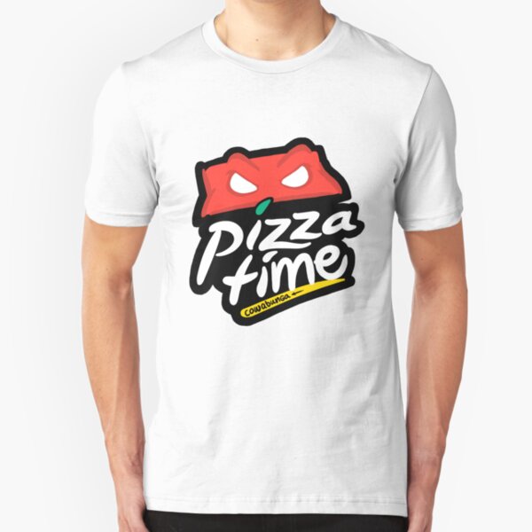 Pizza Time Slim Fit T-Shirt
