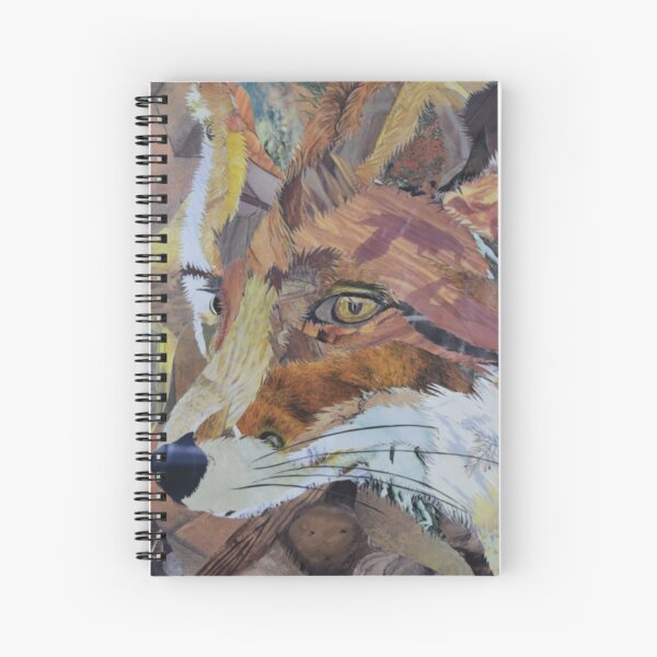 Item preview, Fox Art Collage by C.E. White designed and sold by cewhiteart.