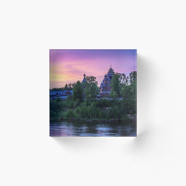 Delightful Russian evening Acrylic Block