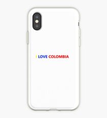 I love Colombia iPhone Case
