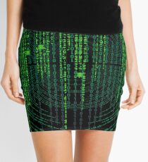 Matrix code Mini Skirt