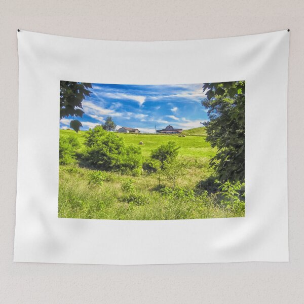 Item preview, Farm On A Hill  designed and sold by Paul Lubaczewski.