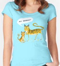 Dear Tiger Women's Fitted Scoop T-Shirt