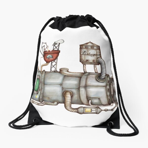 Salame de Chocolate Drawstring Bag
