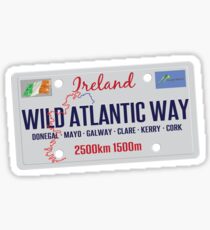 Wild Atlantic Way Ireland Sticker & T-Shirt Sticker