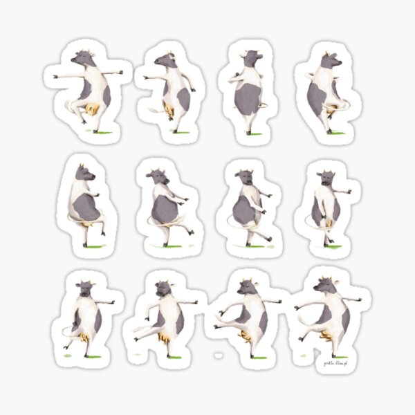 The Cows Sticker