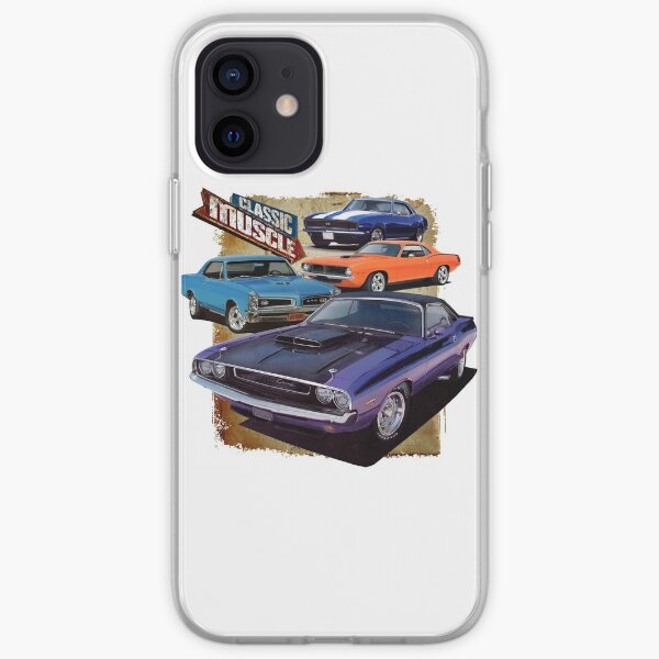 Classic Muscle Cars iPhone Soft Case