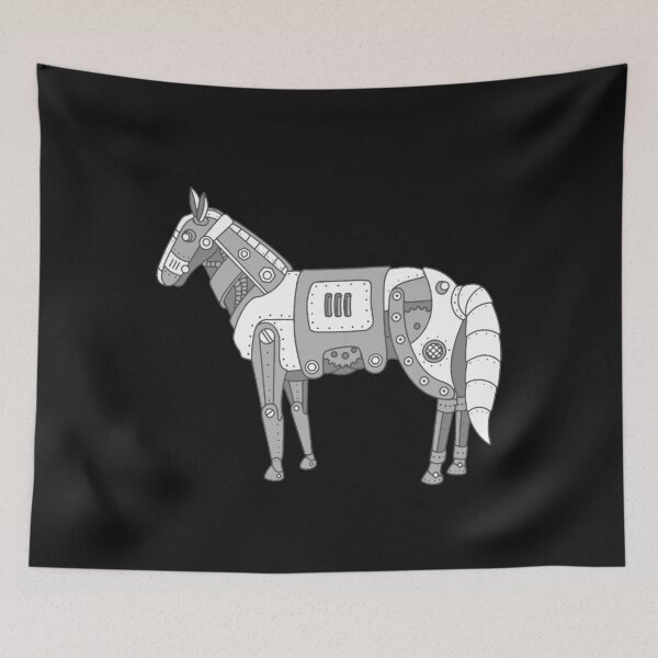 Item preview, Horse Steel Protected designed and sold by dtino.