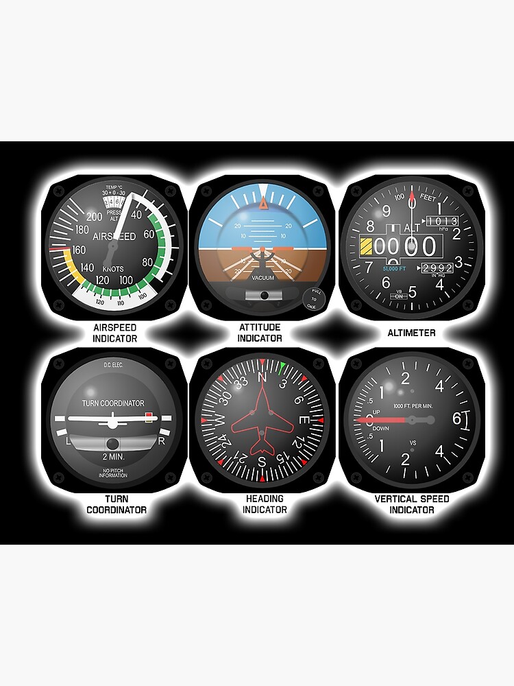 FLIGHT. AIRCRAFT INSTRUMENTS. by TOMSREDBUBBLE