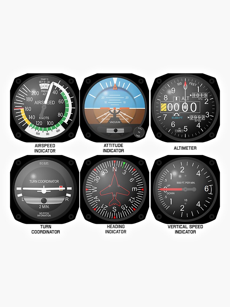 FLIGHT. AIRCRAFT INSTRUMENTS. by TOMSREDBUBBLE