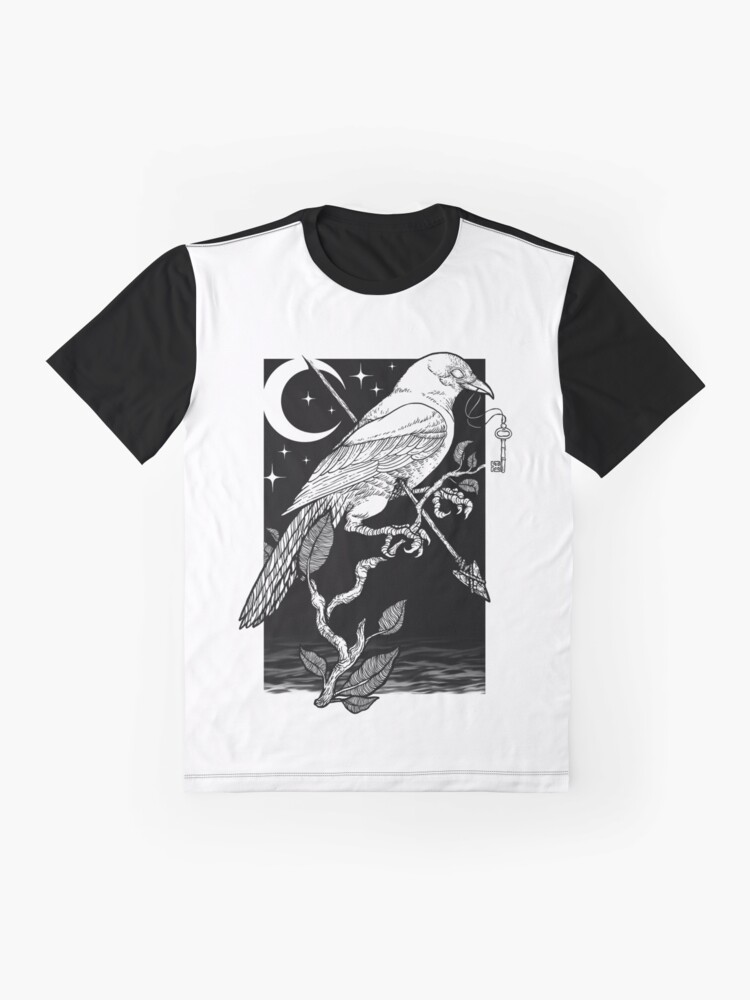 black crow t shirt