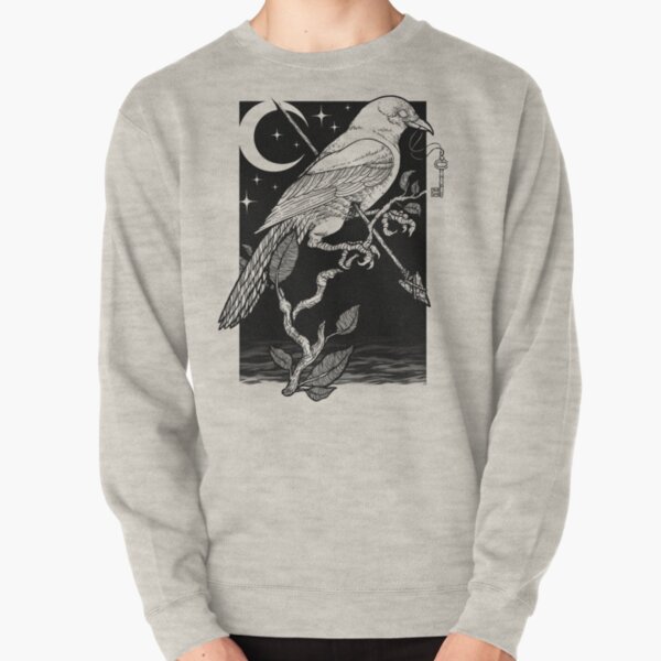 Night Crow Pullover Sweatshirt