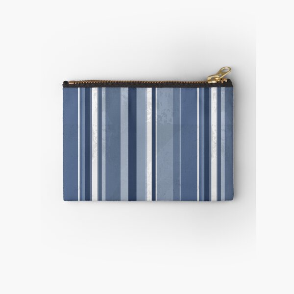 Item preview, Retro Blue and White Stripes designed and sold by ImagineThatNYC.