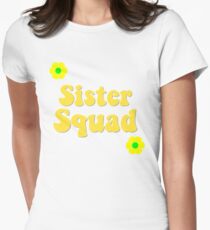 Sister Squad Women's Fitted T-Shirt