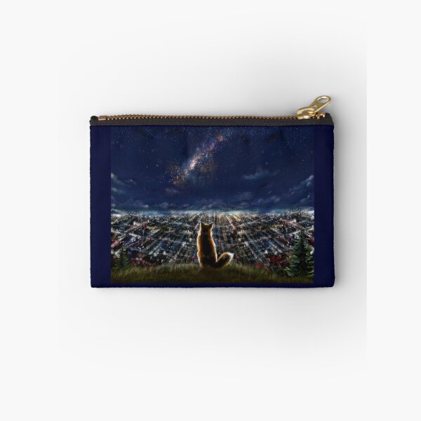 Item preview, Curious Fox Watching Night City designed and sold by EosOfDawn.