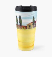 Watercolour of an Italian Villa Travel Mug