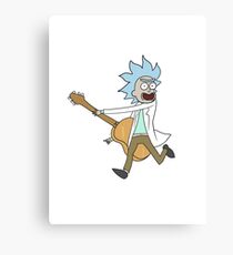 Tiny Rick! Canvas Print