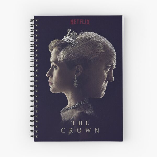 Item preview, The Crown, Netflix tv series poster, Claire Foy is Queen Elizabeth II, Matt Smith, John Lithgow is Winston Churchill  designed and sold by Spallutos.