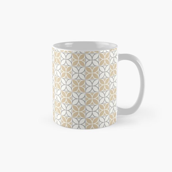 Item preview, Beige and White Nonu Polynesian Pattern designed and sold by lolomastudio.