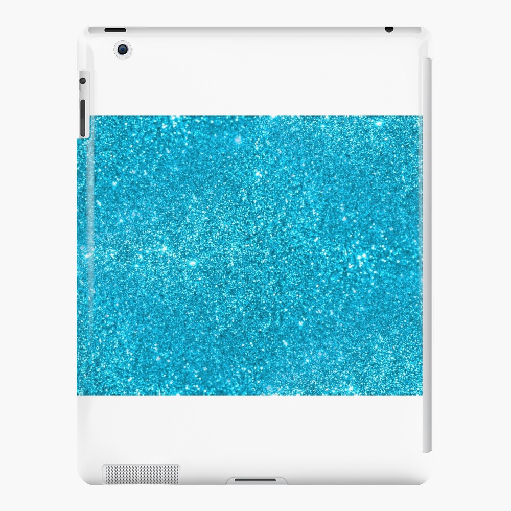 Light Blue Glitter Shiny Bright Sparkly Sky Blue | Spiral Notebook
