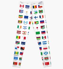 World flags Leggings