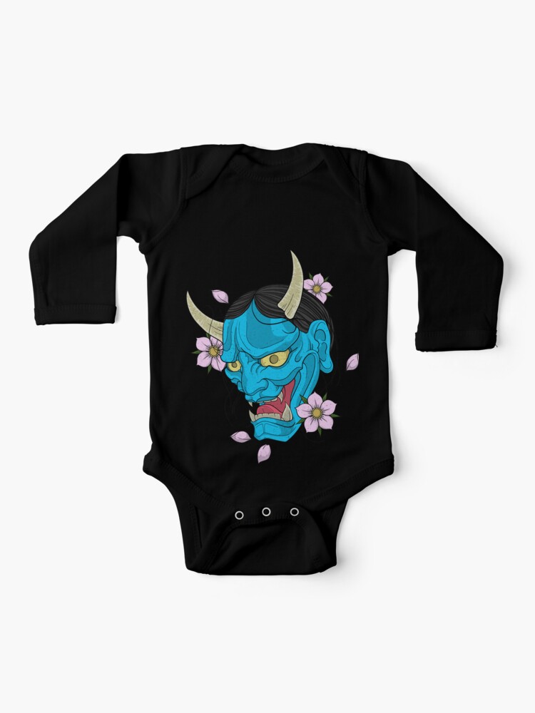 Hannya Tattoo Baby One Piece By Guillermofarze Redbubble