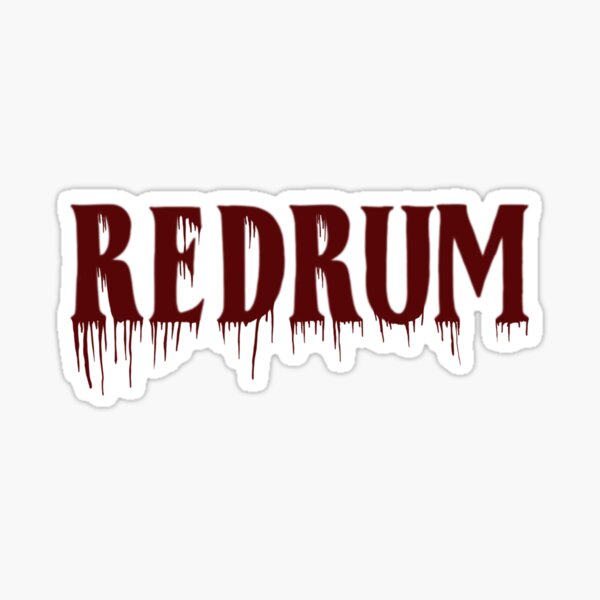 Redrum Stickers | Redbubble