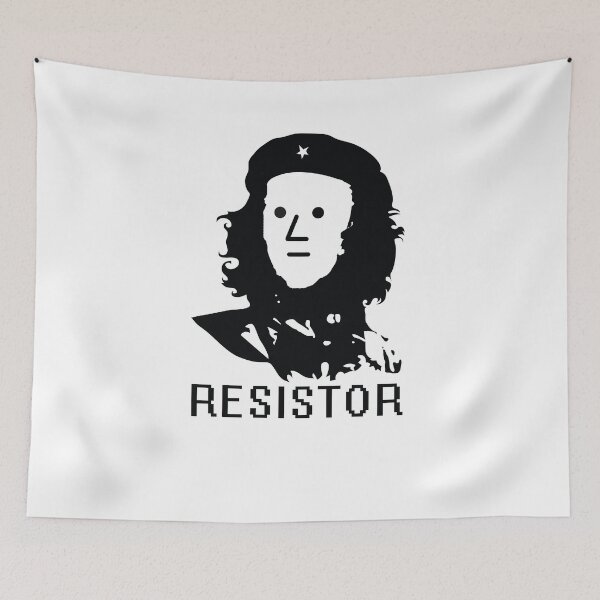 Artikelvorschau, NPChe Guevara Widerstand Lustiger NPC Meme Design entworfen und verkauft von KNUXX Shop.