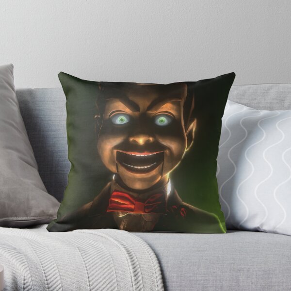 slappy goosebumps Throw Pillow