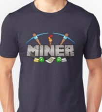 Minecraft Miner Shirt v.2 Unisex T-Shirt