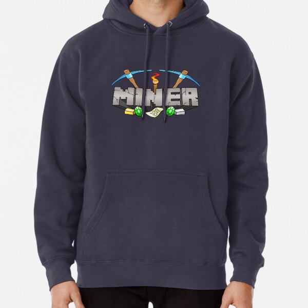 Minecraft Miner Shirt v.2 Sweat à capuche épais