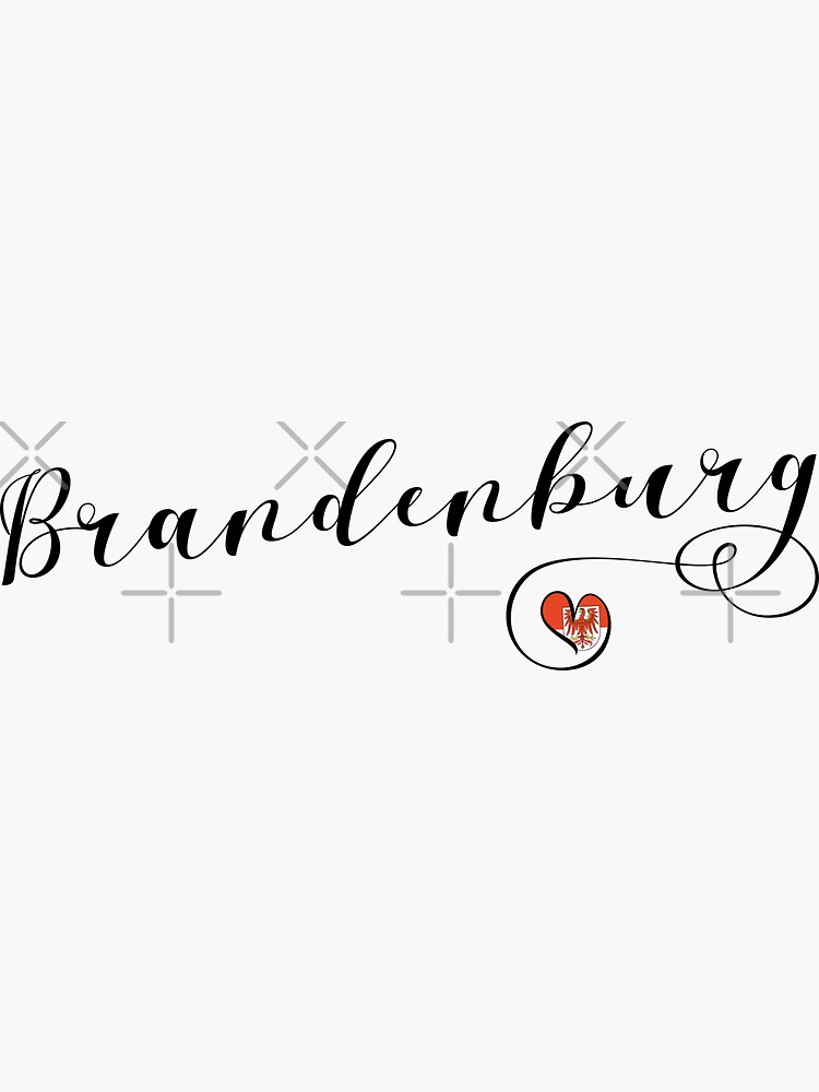 Brandenburg Flag' Sticker