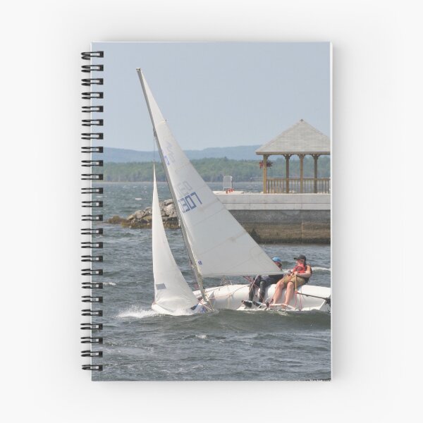Item preview, Great Day of  Sailing on large Lake designed and sold by 2CrabbySisters.