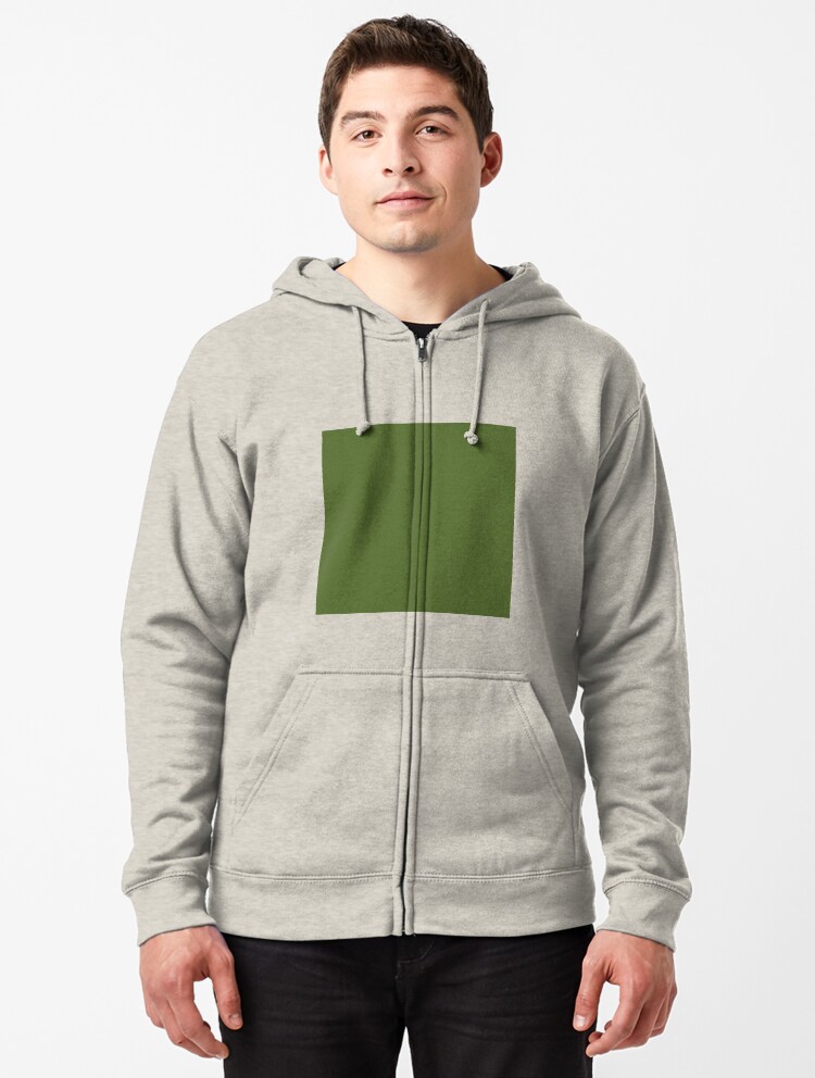 plain olive green hoodie