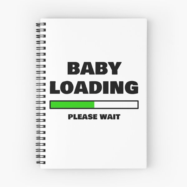 Item preview, Baby Loading Please Wait Funny Pregnancy Gifts for Expecting Women and Soon to be Dads designed and sold by chriswilson111.