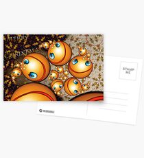 Chrismas Card 2009-2010 No. 2 Smileys Love the Holidays Postcards