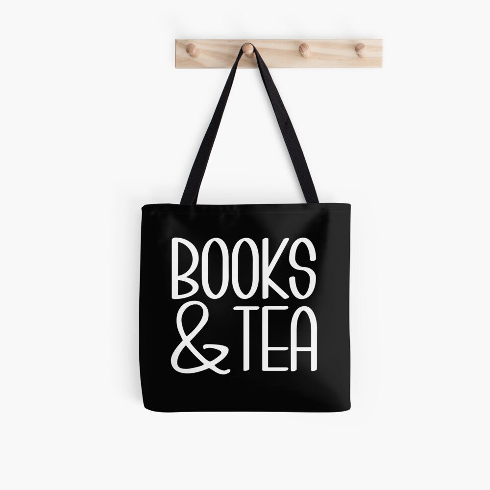 Books & Tea Tote Bag