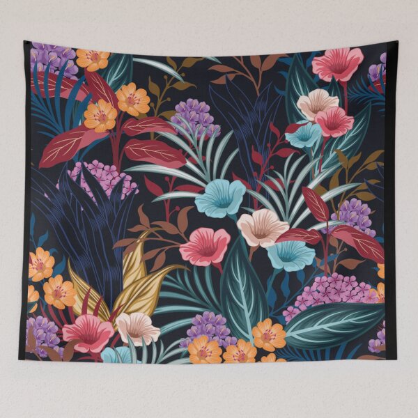 Artikelvorschau, Wunderschöne einzigartige Blumen auf dunklem Hintergrund entworfen und verkauft von pugmom4.