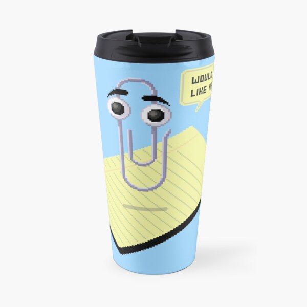 Clippy Art Travel Coffee Mug