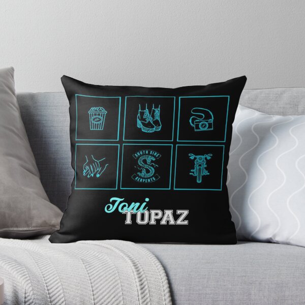 Riverdale minimalistic • Toni Topaz Coussin