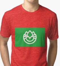 Flag of Kuma Ehime | Ehime Prefecture | Japanese Municipal Flag Tri-blend T-Shirt