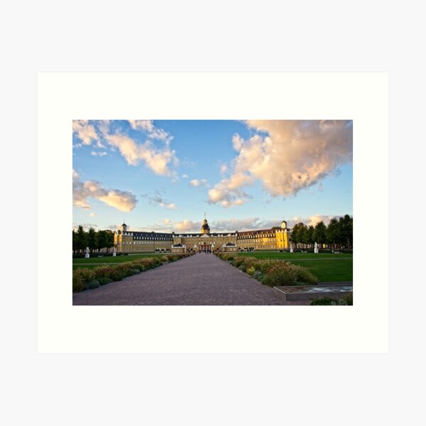 Karlsruher Schloss, Germany Art Print