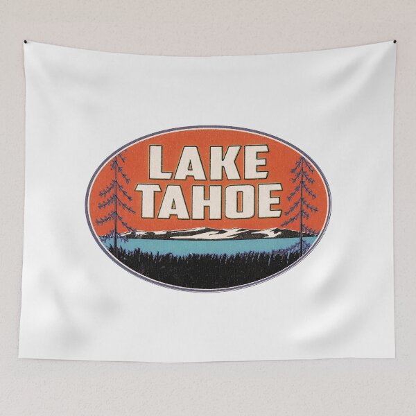 Item preview, Lake Tahoe California Nevada Ski Boating Skiing Boat designed and sold by DESTINATIONS DECAL.