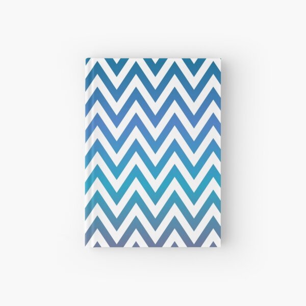 Multi-Color Zig Zag Pattern Hardcover Journal