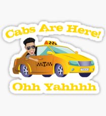 Funny Cabs Are Here with DJ Pauly D from the Jersey Shore Ohh Yahhh Sticker