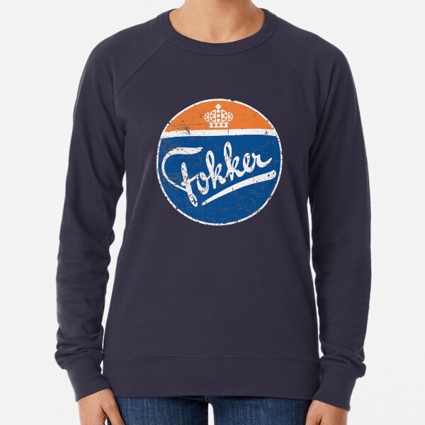 Fokker Flugzeugwerke Triplane Logo Lightweight Sweatshirt